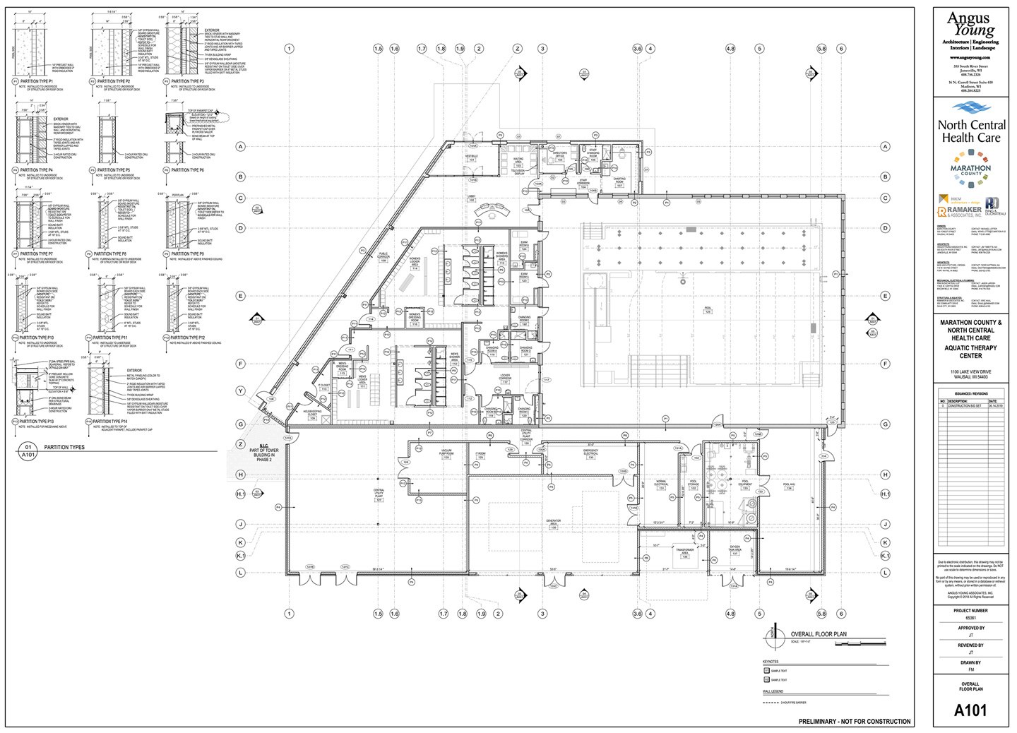 Aquatic Therapy Pool Preliminary Plans