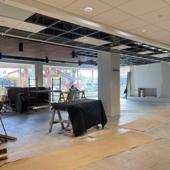 Lobby Entrance to Skilled Nursing Tower, May 2021