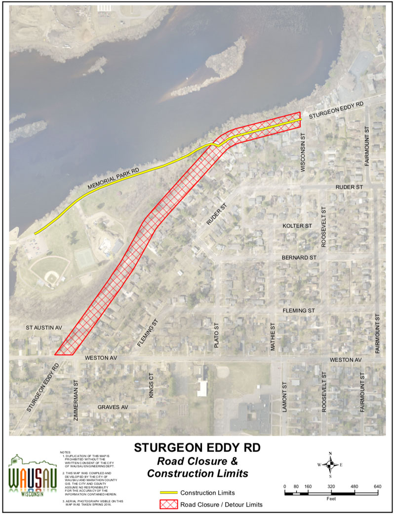 Sturgeon Eddy Closure October 2019