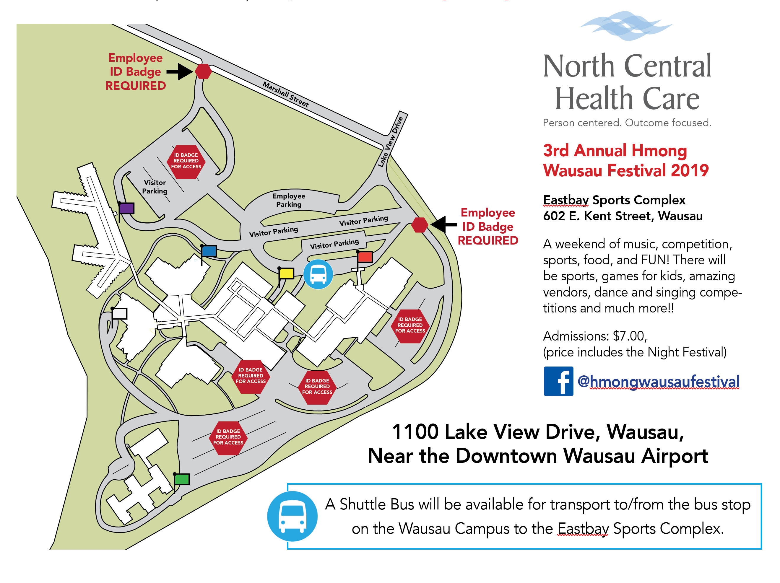 Hmong Wausau Festival 19 Parking At Nchc