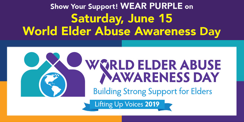 NCHC Observes World Elder Abuse Awareness Day June 15, 2019
