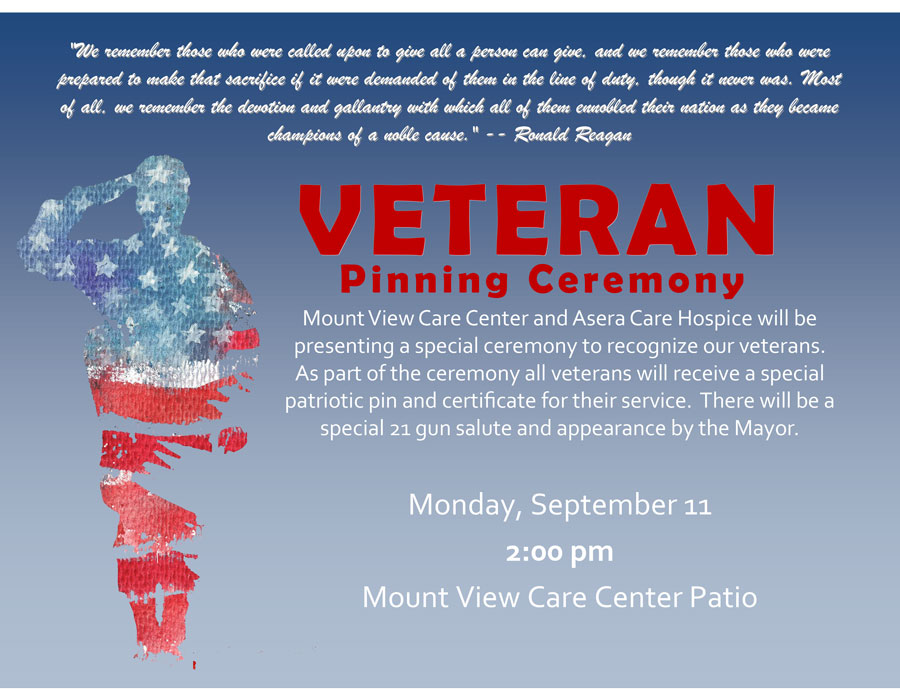 Veteran brochure
