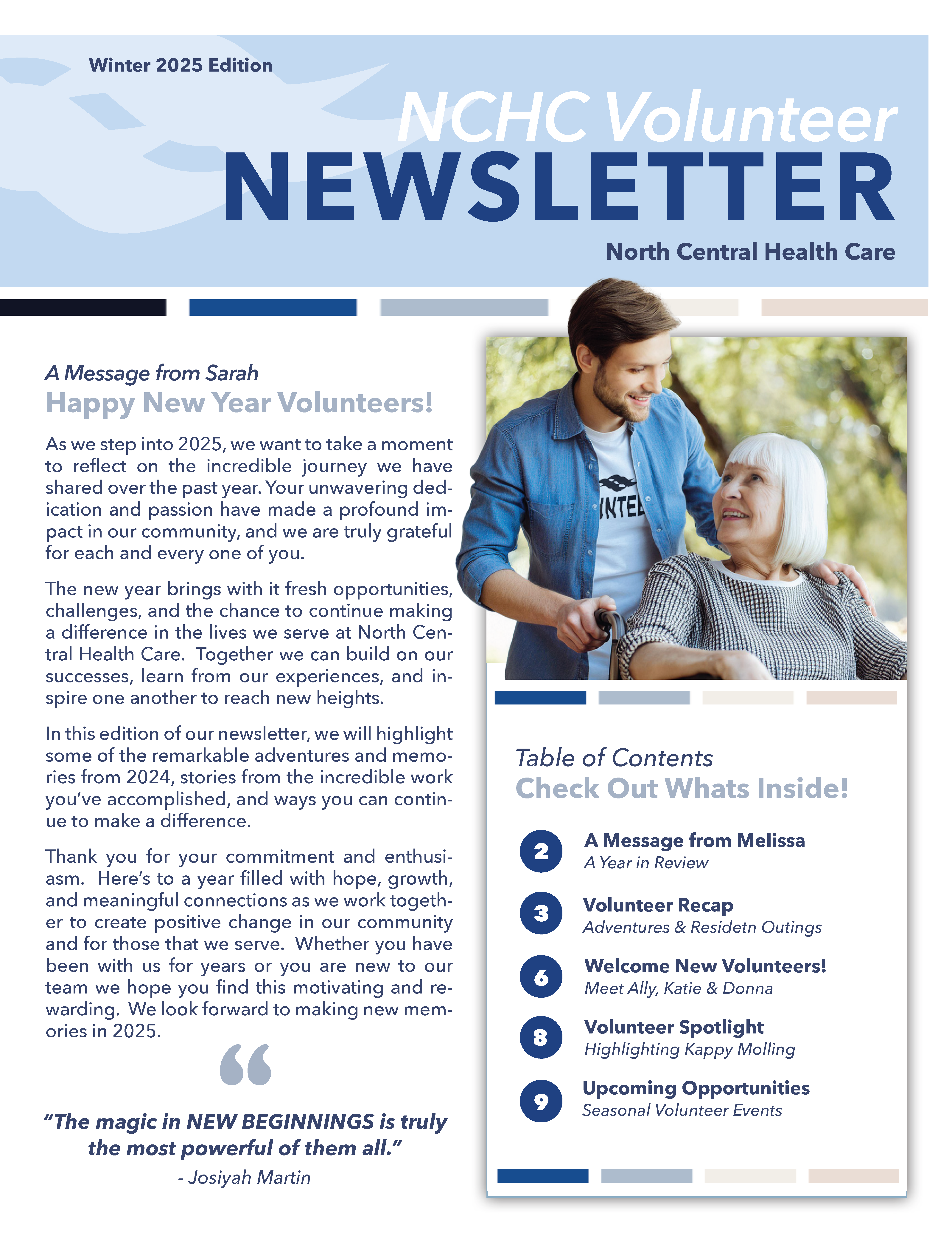 Fall 2020 North Central Health Care Newsletter