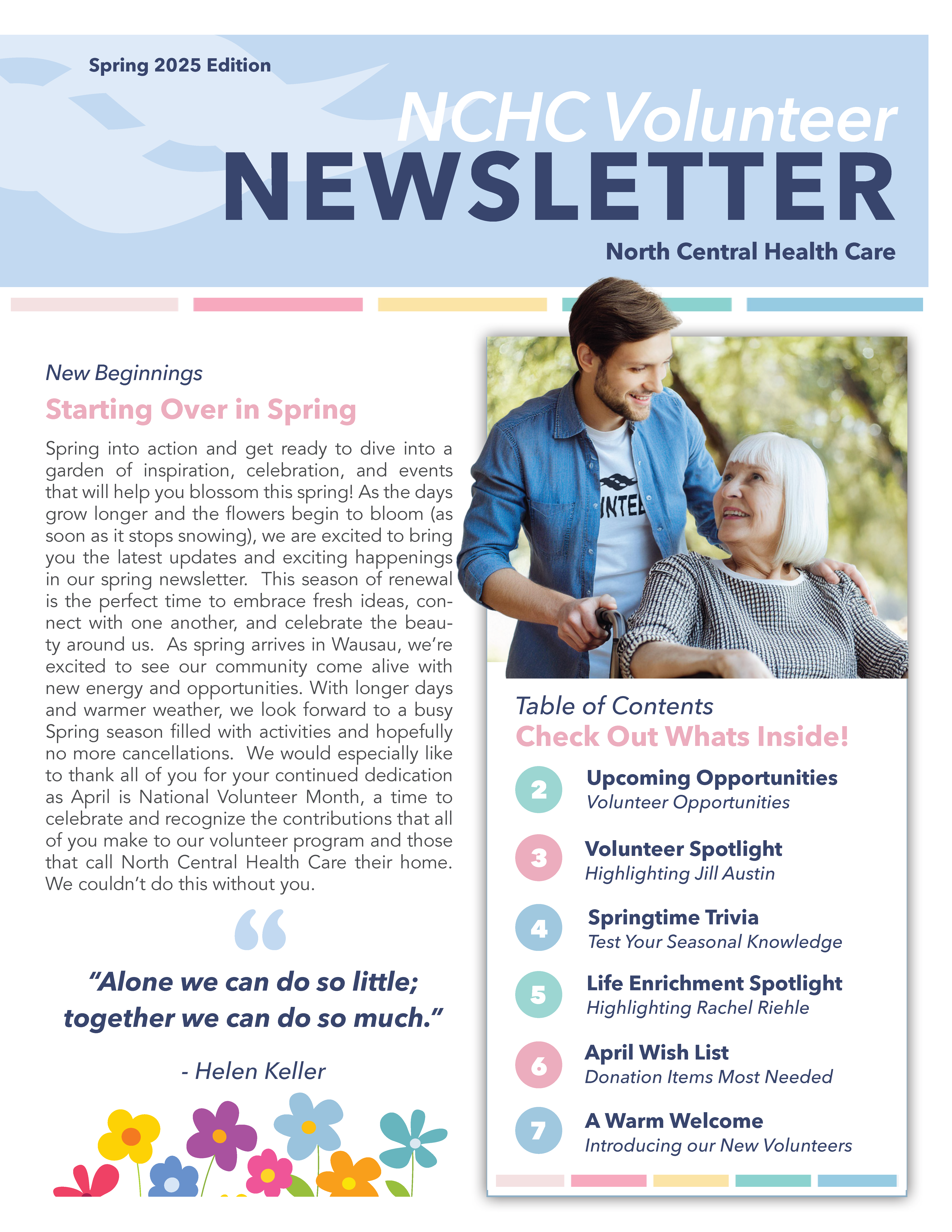 Fall 2020 North Central Health Care Newsletter