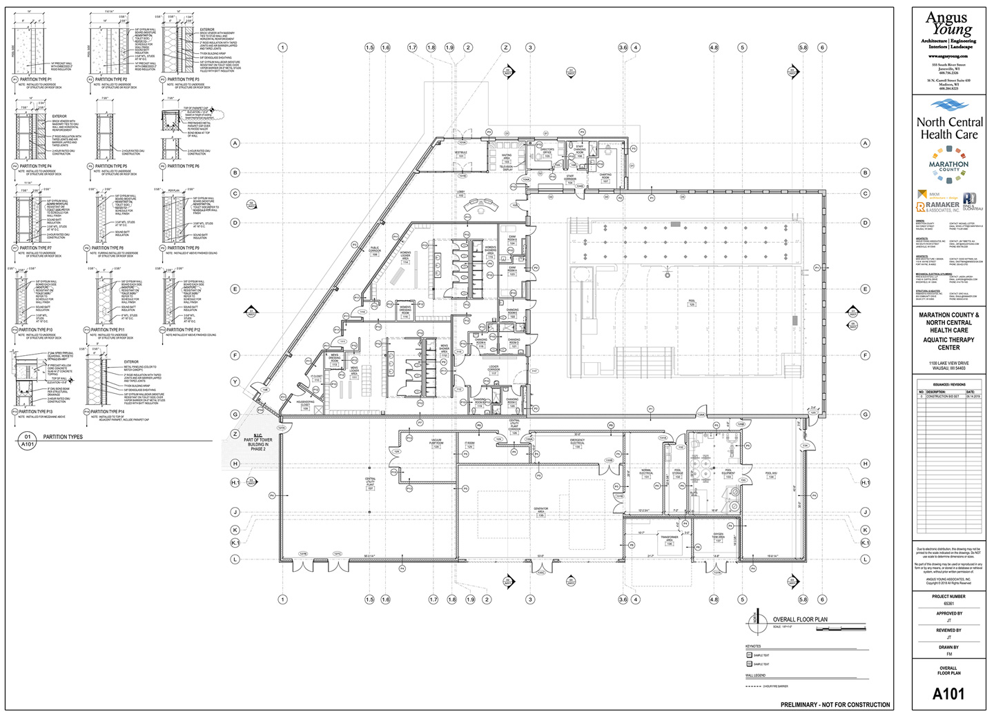 Aquatic Therapy Pool Preliminary Plans